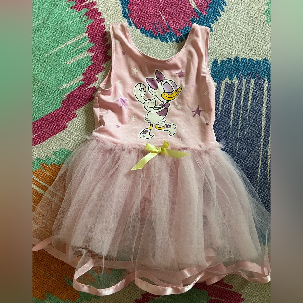 Disney girls Daisy Duck leotard. Purchased at magic kingdom.